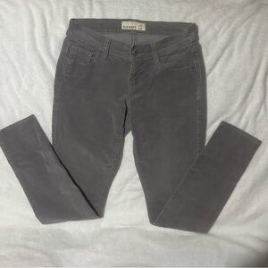 Old Navy Gray Corduroy Skinny Pants